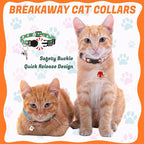 18 Pcs Holiday Cat Collars St. Patrick's Day Cat Collars - Image 4