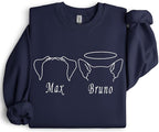 Custom Dog Mom Shirt for Women Pet Ears Sweatshirt by CustomUnique