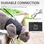 PUPTECK Soft Mesh Cat Vest Harness and Leash Set Puppy Padded Pet Harnesses - Image 4