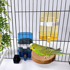 Parakeet Water Dispenser Parrot Water Feeder Bird Seed Container - Image 4