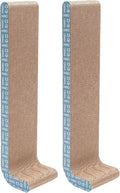 Furhaven 2-Pack Scratching Boards w/ Catnip & Wall-Mounting Hooks by FurHaven