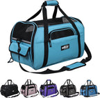 EliteField Soft Pet Carrier Soft Sided Dog Puppy Cat Carrier Travel Bag by EliteField