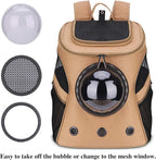 LOLLIMEOW Large Pet Carrier Backpack, Bubble Backpack Carrier - Image 4