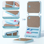 Cat Scratching Board Kitten Scratching Ball Wall Scratchers - Image 4