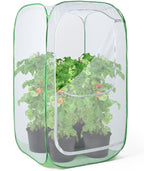 36" Outdoor Mesh Plant Enclosure, Plant Cover by RESTCLOUD