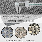 HCY&WLD 2-Pack Cat Litter Mat, Double Layer Honeycomb Waterproof Urine Proof - Image 4