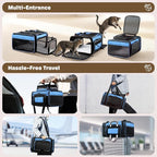 Top and 2 Sides Expandable Cat Carrier 18x13.5x9.5, TSA Airline Approved Dog - Image 6