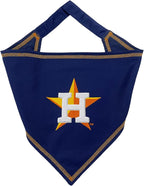 Pets First MLB Houston Astros TIE Bandana, Small/Medium. Dog Bandana Scarf Bib by PETSFIRST
