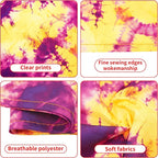 30 Pcs Tie Dye Dog Bandanas for Small Dogs Medium Stitch Dog Bandana Bulk - Image 3