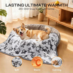 Luciphia 1 Pack 6 Dog Blankets Cat Soft Fluffy Fleece Pet Blanket Warm Cute - Image 4