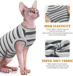 BRKURLEG Hairless Cats T Shirt, Cat Sweaters, Pullover Kitten Shirts, - Image 4