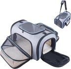 Siivton Airline Approved Pet Carrier, 4-Way Expandable Cat Dog Carrier - Image 10