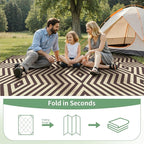 GENIMO Outdoor Rug for Patio Clearance, Lightweight Waterproof Modern RV - Image 6