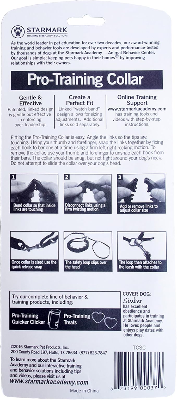 Starmark Pro-Training Dog Collar Small - Image 3