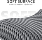 ESTHELLO Cat Litter Mat Large, Cat Litter Trapping Mat, Honeycomb Double Layer - Image 3