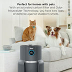 Shark Air Purifier for Home, NeverChange Max, 300 sq. ft. for Large Room - Image 2