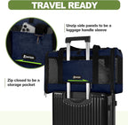 Cat Carrier 18x11x11 United Airline Approved, Top Loader Heavy Duty Softshell - Image 6
