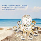 Natural Crystal Gravel Octopus Resin Marine Animals Fish Tank Decorative - Image 5