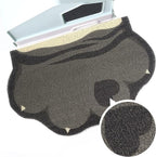 Cute Cat Litter Mat 24”x16”, Litter Box Mat, Litter Trapping Mat, Soft on Kitty by Rarenut