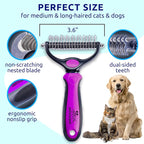 Pat Your Pet Deshedding Dog Brush - Image 7