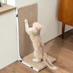 Cat Scratcher Lounge, 23 Inch L-Shaped Cat Scratch Pad, Vertical & Horizontal - Image 8