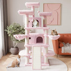 SHA CERLIN 68 Inches Multi-Level Large Cat Tree - Image 2