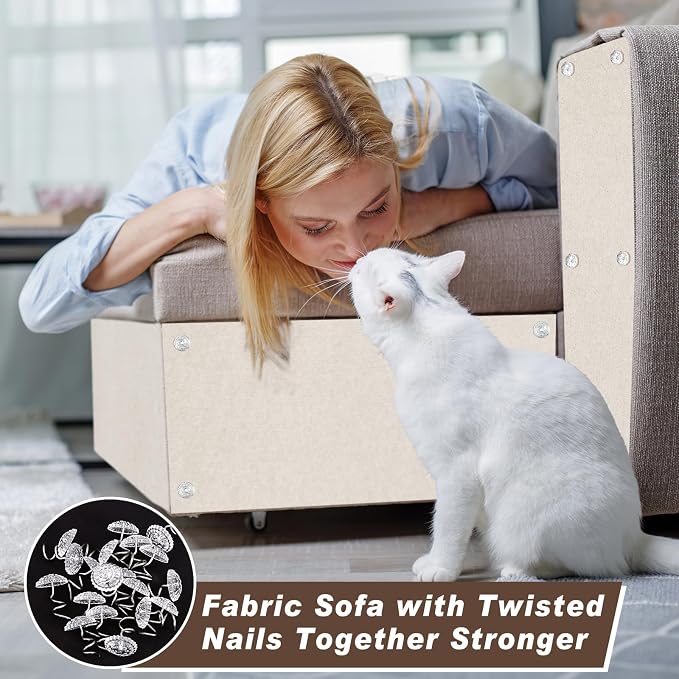 Cat Scratching Mat, DIY Cat Scratchers Furniture Protector - Image 5