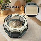 Dog Cat Playpen, Puppy Pet Playpen Indoor - Image 6