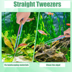 Aquarium Aquascape Tools Kit, 4 in 1 Anti-Rust Aquatic Plant Aquascaping Tool - Image 4