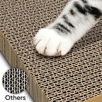 AGYM 5 Packs Cat Scratcher, 5 Packs Refill Cat Scratching Pad Cardboard - Image 6