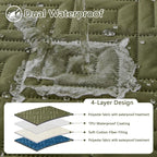hyha Waterproof Dog Blanket, Soft Dog Bed Cover Pet Blankets, Waterproof Sofa - Image 2