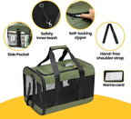 Cat Carrier Airline Approved, Soft-Sided Dog Carrier - Image 5