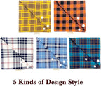 5PCS Dog Bandanas with Button - Image 5