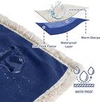 Kritter Planet Waterproof Dog Blanket, Reversible Water Proof Pet Blanket - Image 3