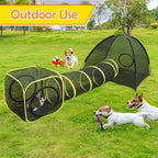 Outdoor Cat Enclosures for Indoor, Portable Mesh Tent, Outdoor pet Tunnel - Image 4