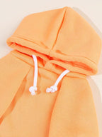 QWINEE Basic Dog Hoodie Sweatshirt Puppy Sweater Warm Cat Costumes Pet Clothes - Image 6