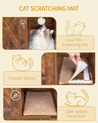 Cat Litter Box Enclosure, Hidden Litter Box Cabinet Furniture - Image 7