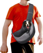 FDJASGY Pet Sling Carrier for Small Dogs Cats, Breathable Mesh Travelling Hand by FDJASGY