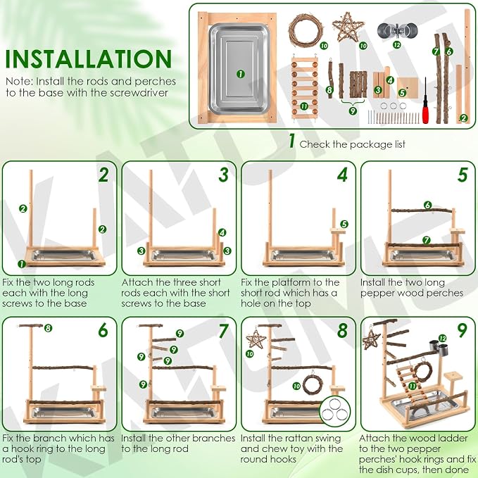 KATUMO Bird Playground - Image 6