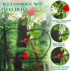 LemonRoad Hummingbird Swing, Tweet Heart Birdie Swing, Copper Hummingbird Perch - Image 3