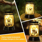 kyoryuger Pug Dog Gifts for Women/Men Pug Dog Solar Lanterns Mom Birthday Gift - Image 3