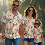 Custom Hawaiian Shirt with Face Photo Picture - Image 3
