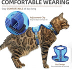 PUPTECK Cat Harness and Leash Set Escape Proof, Reflective Adjustable Soft Mesh - Image 4