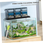 TOYANDONA 2pcs Manual Fish Tank Cleaner Waste Gravel Adsorber - Image 3