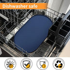 KPWACD Pet Feeding Mat for Dogs and Cats, Silicone Dog Placemat Non-Slip - Image 6