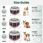 Love's cabin Pet Puppy Dog Playpen, Small Dog Tent Crates Cage Indoor/Outdoor - Image 2