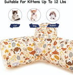 Tempcore Pet Cat Tunnel Tube Cat Toys 3 Way Collapsible, Cat Tunnels - Image 6