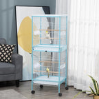 PawHut Large Bird Cage with 1.7 ft. Width - Image 2