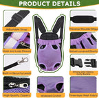 Pet Carrier Backpack, Hands-Free Adjustable Dog Front Carrier Legs Out & - Image 2