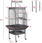 Yaheetech 61-inch Playtop Wrought Iron Large Parrot Bird Cages - Image 3